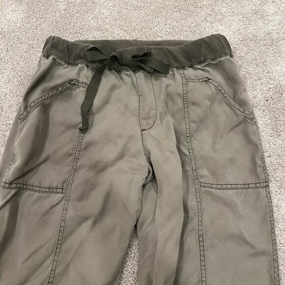 Hei Hei Women's Jogger Soft Cargo Pants Olive Green Size Small - Picture 6 of 12